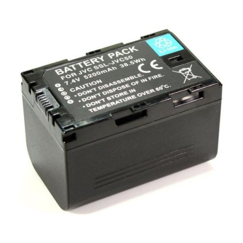 Батарея для фото-камер JVC SSL-JVC50 (MultiplePower) 5200 mAh HPW-12686