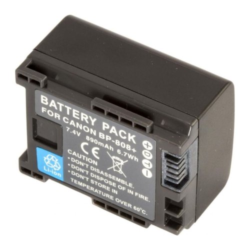 Батарея для фото-камер Canon BP-808 (MultiplePower) 890 mAh HPW-10094
