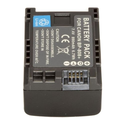 Батарея для фото-камер Canon BP-808 (MultiplePower) 890 mAh HPW-10094