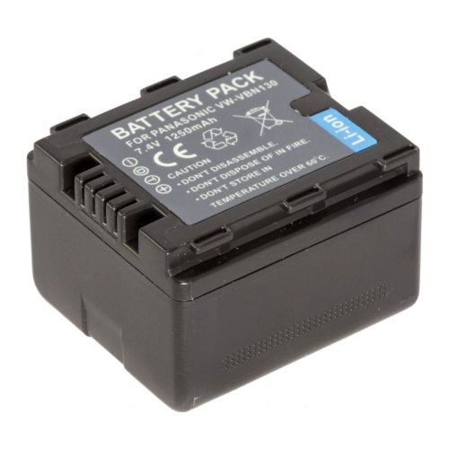 Батарея для фото-камер Panasonic VW-VBN130 (MultiplePower) 1250 mAh HPW-11231