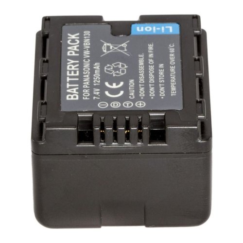 Батарея для фото-камер Panasonic VW-VBN130 (MultiplePower) 1250 mAh HPW-11231