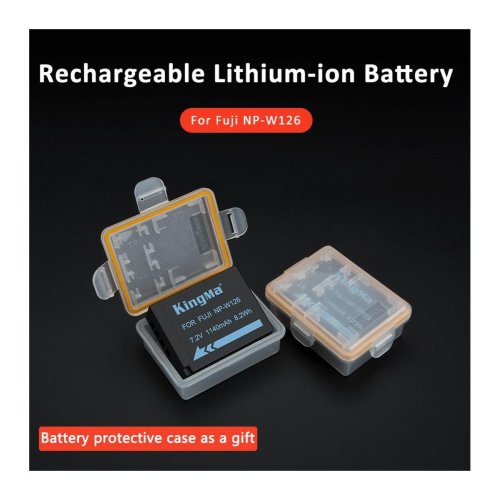 Батарея для фотоапарату Fujifilm NP-W126 (KingMa) 1260 mAh HPW-14118