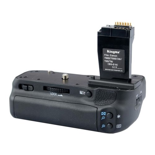 Батарейний блок KingMa для фотоапарату Canon EOS 750D EOS 760D EOS 8000D HPW-14376