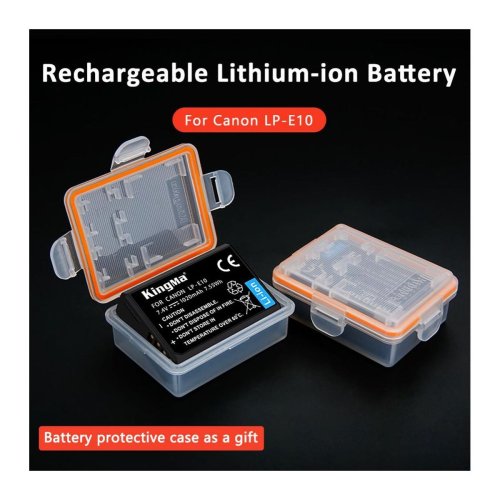 Батарея для фотоапарату Canon LP-E10 (KingMa) 1020 mAh HPW-14324