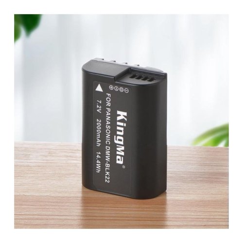 Батарея для фотоапарату Panasonic DMW-BLK22 (KingMa) 2000 mAh HPW-14114