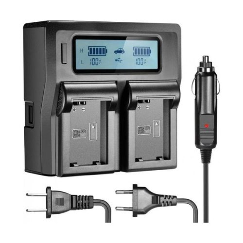 Інтелектуальний зарядний пристрій на 2 батареї (KingMa) для Sony NP-FW50 HPW-13364
