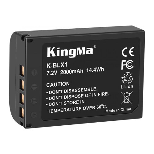 Батарея для фотоапарату Olympus BLX-1 (KingMa) 2000 mAh HPW-14744