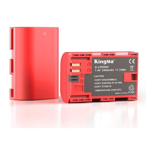 Батарея для фотоапарату Canon LP-E6NH (KingMa) 2400 mAh HPW-14668