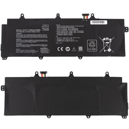 Батарея для ASUS Zephyrus: GX501VI, GX501VIK, GX501VSK C41N1712 15.4V 3000mAh