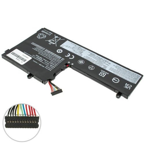 Батарея для LENOVO Legion: Y530-15ICH, Y530-15ICHg  L17C3PG2 CABLE 80mm  11.55V 4965mAh 57Wh