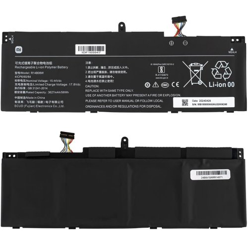 Батарея (оригінал) для Xiaomi RedmiBook 14 R14B06W 15.44V 3627mAh 56Wh