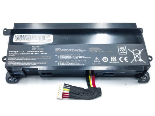 Батарея для ASUS G752, G752VT, G752VL, G752VY, GFX72 A32N1511 11.1V 4400mAh 49Wh