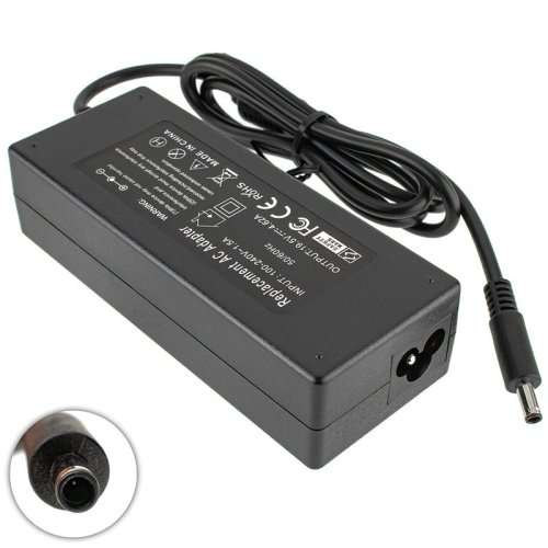 Блок живлення Replacement для ноутбуків DELL Inspiron / Latitude / Vostro – 90W 19.5V 4.62A 4.5×3.0mm PIN, чорний, без кабелю
