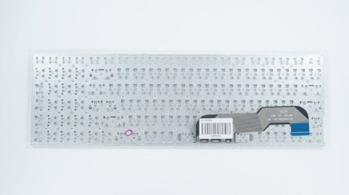 Клавіатура для ноутбука ASUS X541 — біла, російська розкладка, без рамки