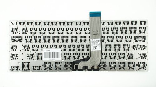 Клавіатура для ноутбука ASUS X405 — чорна, російська розкладка, без кадру, оригінал