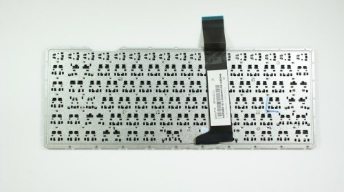 Клавіатура для ноутбука ASUS X401, X450 — чорна, російська розкладка, без кадру