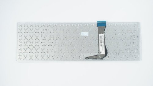Клавіатура для ноутбука ASUS E502MA, E502SA series, біла, російська розкладка, без фрейма