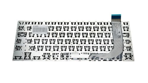 Клавіатура для ноутбука ASUS X407 — чорна, російська розкладка, без кадру