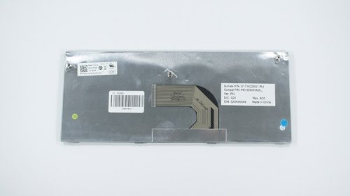 Клавіатура для ноутбука DELL (Inspiron Mini 1012, 1018) — чорна, російська розкладка