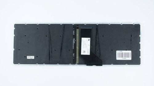 Клавіатура ACER Aspire E5-522, E5-573 — чорна, російська розкладка, з підсвіткою, без рамки