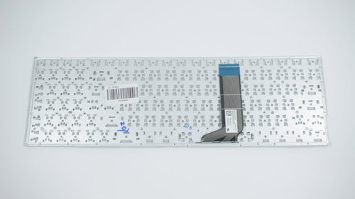 Клавіатура для ноутбука ASUS X556 — біла, російська розкладка, без рамки