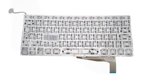 Клавіатура APPLE MacBook Pro A1286 (2008) — чорна, російська розкладка, велика клавіша Enter