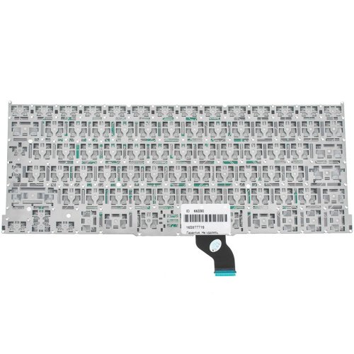 Клавіатура APPLE MacBook Pro Retina A1502 (2013–2015) — чорна, російська розкладка, велика клавіша Enter