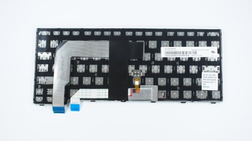 Клавіатура для ноутбука Lenovo ThinkPad T460S, T470S — чорна, російська розкладка