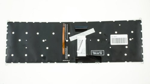 Клавіатура до ноутбуку ACER (SW: SF315-51) російська розкладка, чорний колір, без фрейму, підсвітка клавіш (Оригінал)