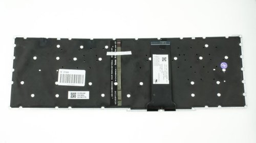 Клавіатура до ноутбуку ACER (Nitro: AN515-54) російська розкладка, чорний колір, без фрейму, підсвітка клавіш (RED) (Оригінал)