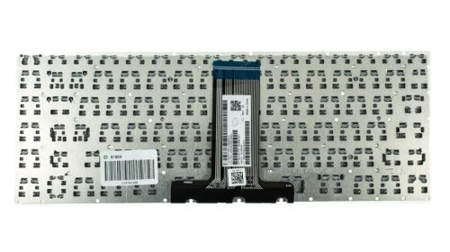 Клавіатура до ноутбуку HP (240 G6, 245 G6) російська розкладка, сріблястий колір, без фрейму