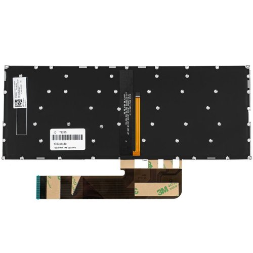 Клавіатура до ноутбуку LENOVO (Yoga 530-14ARR, 530-14IK ) російська розкладка, чорний колір, без фрейму, підсвітка клавіш (Оригінал)
