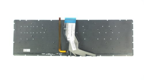 Клавіатура до ноутбуку HP (Pavilion: 15-AK) російська розкладка, чорний колір, без фрейму, підсвітка клавіш