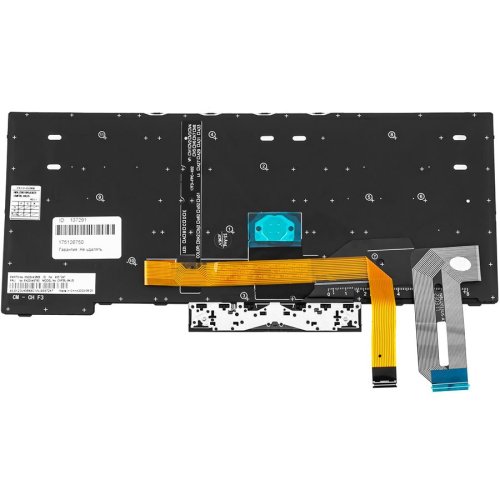 Клавіатура до ноутбуку LENOVO (ThinkPad: E480, L380) російська розкладка, чорний колір, підсвітка клавіш (Оригінал)