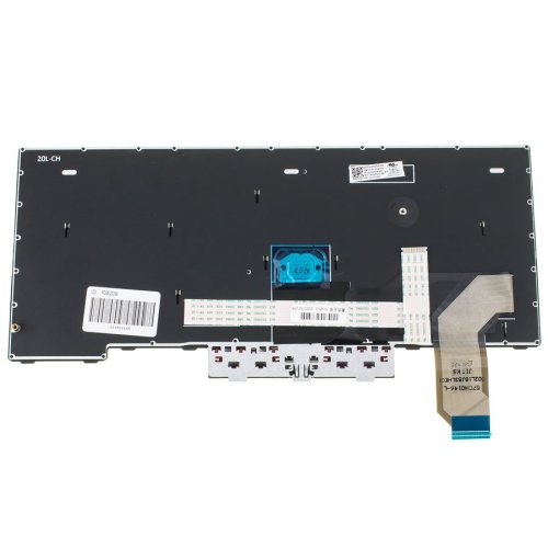 Клавіатура до ноутбуку LENOVO (ThinkPad L14, L14 Gen 2) російська розкладка, чорний колір