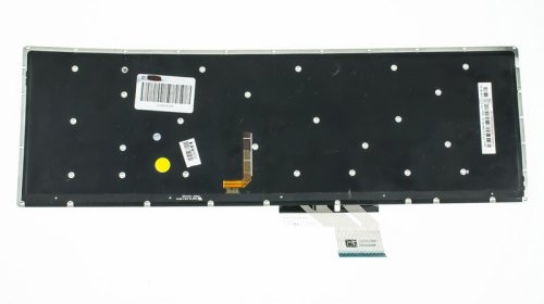 Клавіатура до ноутбуку LENOVO (Y50-70, Y50-80) російська розкладка, чорний колір, без фрейму, підсвітка клавіш (Оригінал)