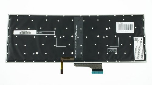 Клавіатура до ноутбуку XIAOMI (Xiaomi: 15.6") російська розкладка, чорний колір, без фрейму, підсвітка клавіш (Оригінал)