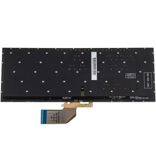 Клавіатура до ноутбуку ASUS (X330 серій) російська розкладка, сріблястий колір, без фрейму