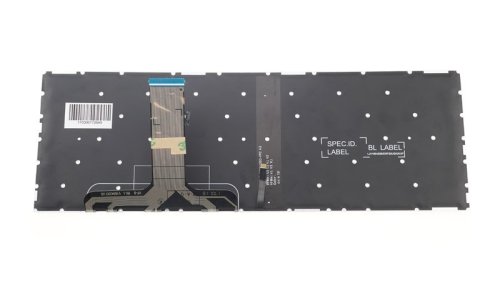 Клавіатура до ноутбуку LENOVO (Legion: Y520-15) російська розкладка, чорний колір, без фрейму, підсвітка клавіш (Оригінал RED)