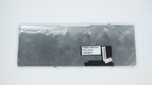 Клавіатура до ноутбуку SONY (VGN-FW) російська розкладка, білий колір, сріблястий колір frame