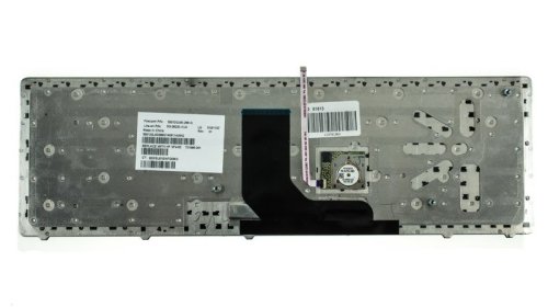 Клавіатура до ноутбуку HP (ProBook: 6570b) російська розкладка, чорний колір, сріблястий колір frame