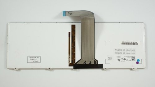 Клавіатура до ноутбуку DELL (Inspiron: 5520, M4110, M5040, M5050, N4110, N5040, N5050, Vostro: 1540, 3550, XPS: L502) російська розкладка, чорний колір, підсвітка клавіш