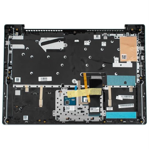 Клавіатура до ноутбуку LENOVO (Yoga 520S-14IKB  Keyboard+Touchpad+передняя панель)  російська розкладка, сріблястий колір