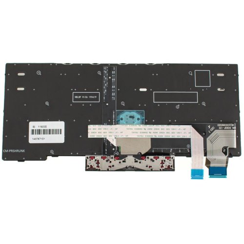 Клавіатура до ноутбуку LENOVO (ThinkPad: T14 ) російська розкладка, чорний колір,  підсвітка клавіш