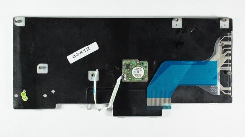 Клавіатура до ноутбуку HP (Compaq: 2740p) російська розкладка, сріблястий колір