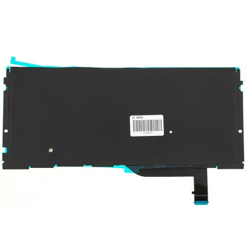 Клавіатура до ноутбуку APPLE (MacBook Pro Retina: A1398 (2012-2015)) російська розкладка, чорний колір, підсвітка клавіш, BIG Enter