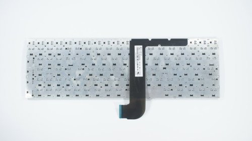 Клавіатура до ноутбуку SAMSUNG (RC528, RC530, RF510, RF511, Q530) російська розкладка, чорний колір, без фрейму