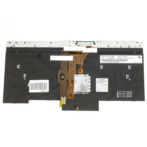 Клавіатура до ноутбуку LENOVO (Thinkpad: T430, T430i, T430S, T530, T530I, X230, X230i, X230S) російська розкладка, чорний колір, підсвітка клавіш