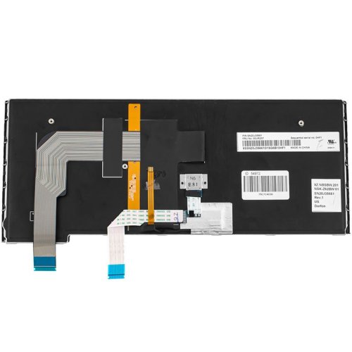 Клавіатура до ноутбуку LENOVO (ThinkPad Yoga 460) російська розкладка, чорний колір, підсвітка клавіш, с джойстиком