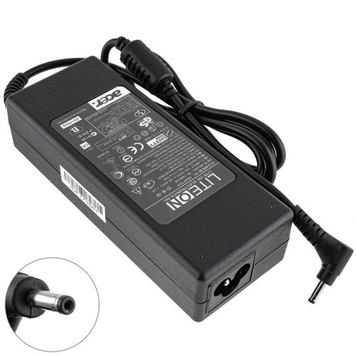 Блок живлення до ноутбуку  ACER 19V, 4.74A, 90W, 3.0x1.0мм, чорний колір (без кабелю !)